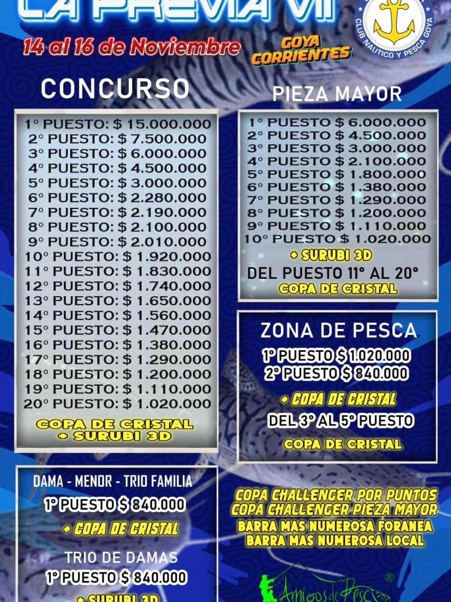 La previa del Surubí, se vive en Goya