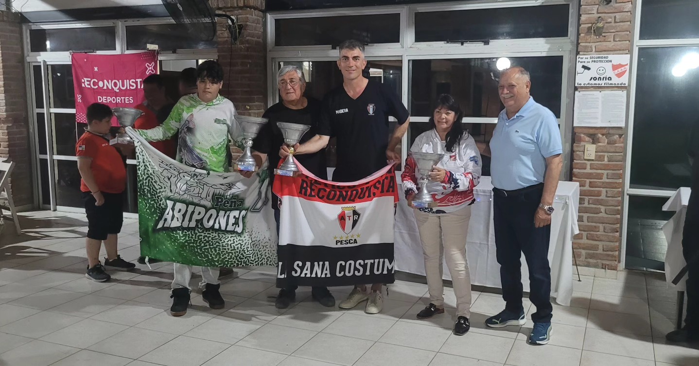 Se realizó la Cena entrega de premios del Regional de Pesca 2025