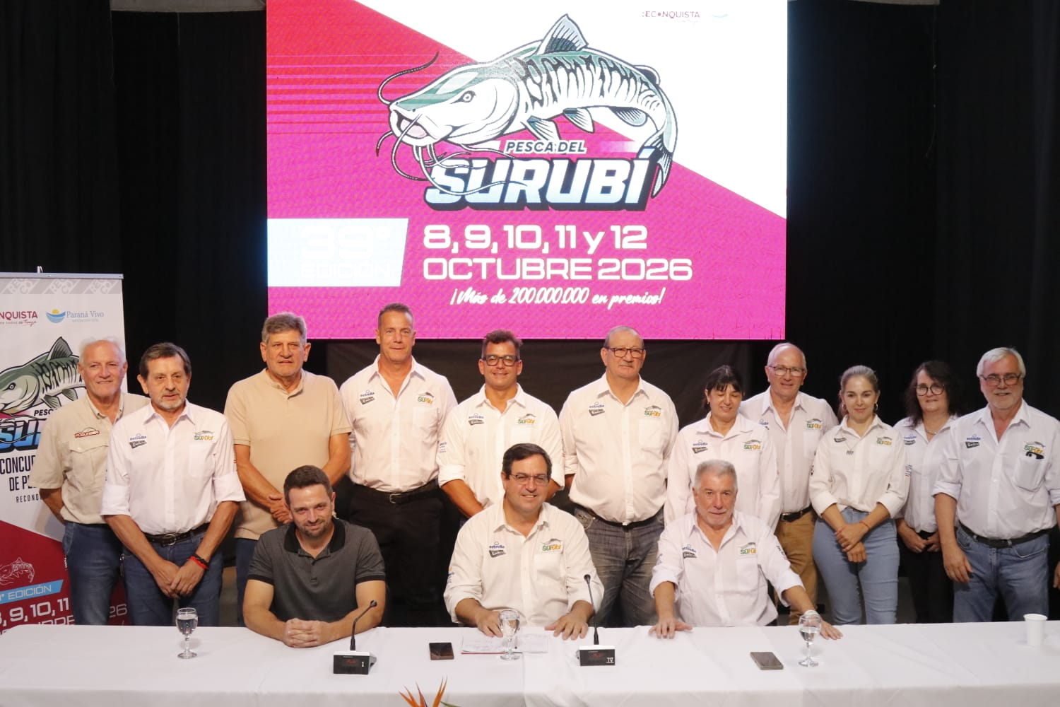 Se presentó oficialmente el 39º Concurso Argentino de Pesca del Surubí con Devolución
