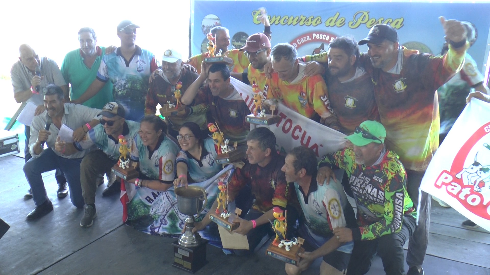 El Pato Cuá de Las Toscas cerró un gran concurso de pesca